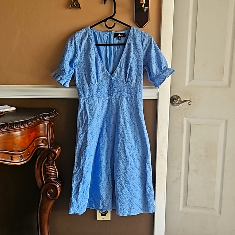 Lulus blue dress